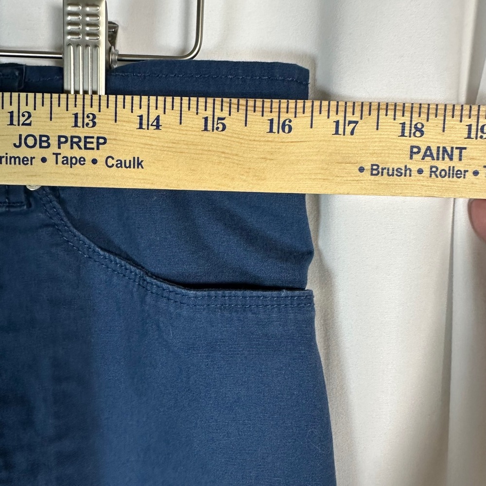 Code Bleu‎ Blue Stretch Convertible Cargo Pant 14P Mid Rise Tapered Leg Gorpcore - Picture 10 of 11